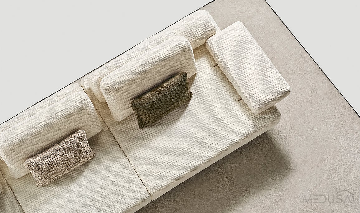 Medusa Home Mobilya - Lupin Mini Köşe Takımı