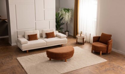 Medusa Home Mobilya - Lupin Üçlü Koltuk
