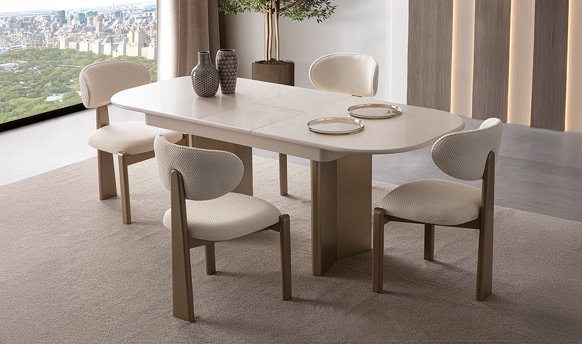 Medusa Home Mobilya - Lusso Açılır Yemek Masası