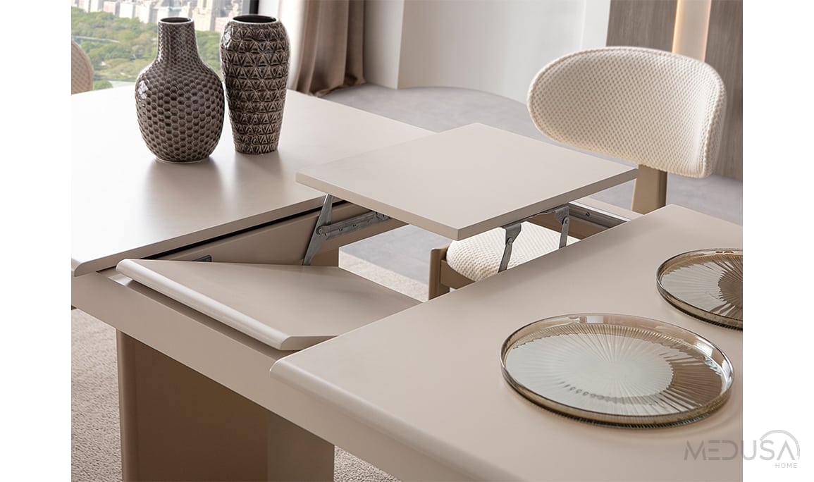 Medusa Home Mobilya - Lusso Açılır Yemek Masası