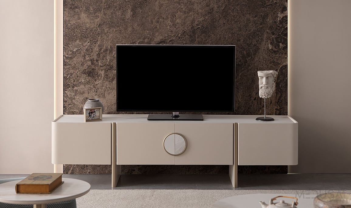 Medusa Home Mobilya - Lusso Mermer Tv Ünitesi