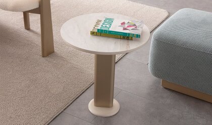 Medusa Home - Lusso Mermer Yan Sehpa Medusa Home - Lusso Mermer Yan Sehpa