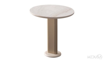 Medusa Home Mobilya - Lusso Mermer Yan Sehpa