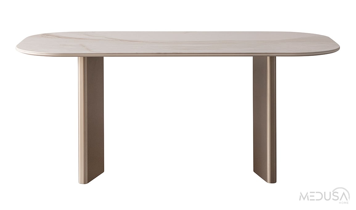 Medusa Home Mobilya - Lusso Mermer Yemek Odası