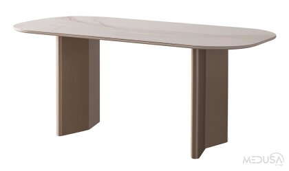 Medusa Home Mobilya - Lusso Mermer Yemek Odası