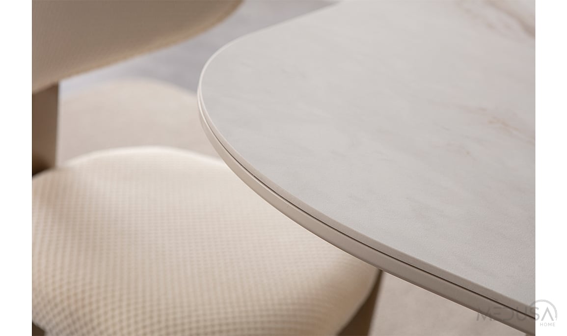 Medusa Home Mobilya - Lusso Mermer Yemek Odası