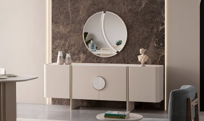 Medusa Home Mobilya - Lusso Mermer Yemek Odası
