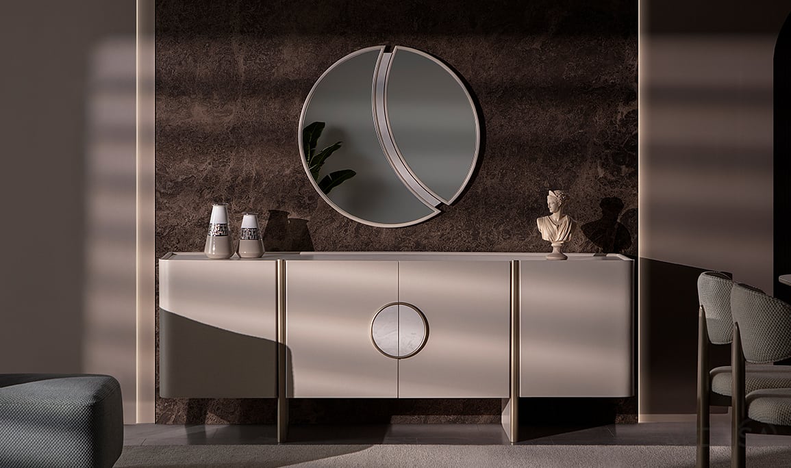 Medusa Home Mobilya - Lusso Mermer Yemek Odası