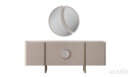Medusa Home Mobilya - Lusso Mermer Yemek Odası
