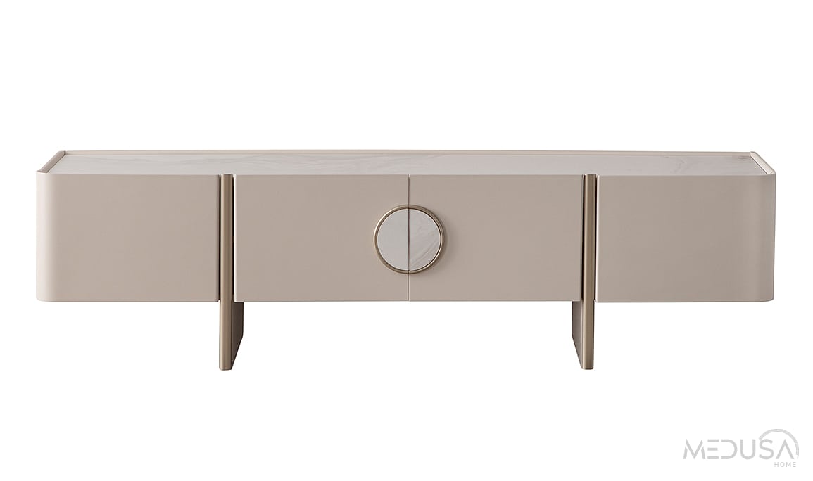 Medusa Home Mobilya - Lusso Mermer Yemek Odası