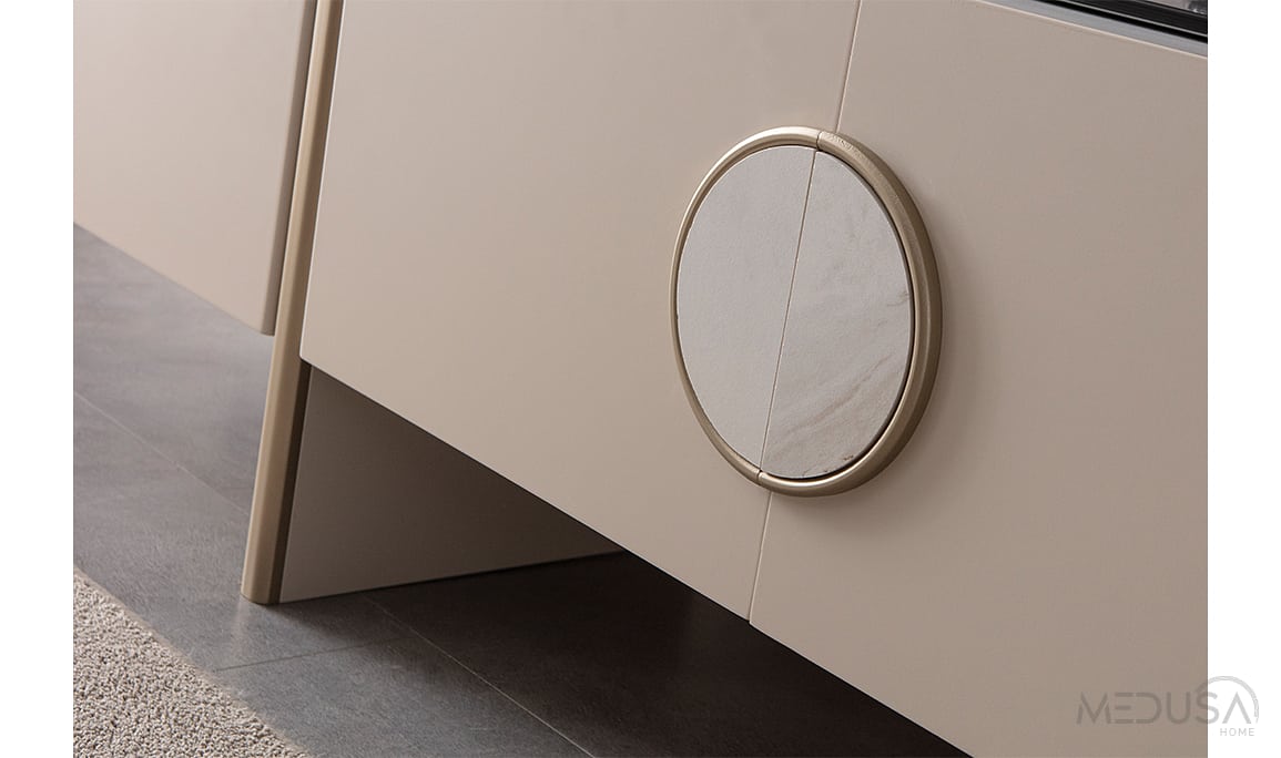 Medusa Home Mobilya - Lusso Mermer Yemek Odası