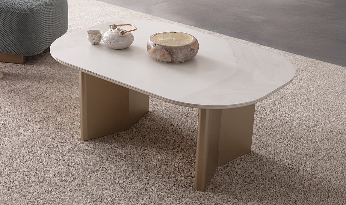 Medusa Home Mobilya - Lusso Mermer Yemek Odası