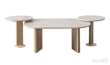 Medusa Home Mobilya - Lusso Mermer Yemek Odası