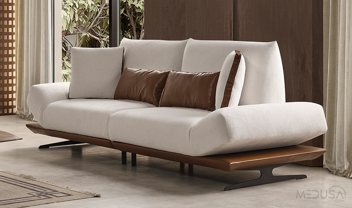 Medusa Home Mobilya - Lusso Üçlü Koltuk