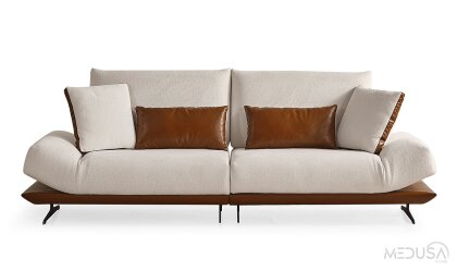 Medusa Home Mobilya - Lusso Üçlü Koltuk