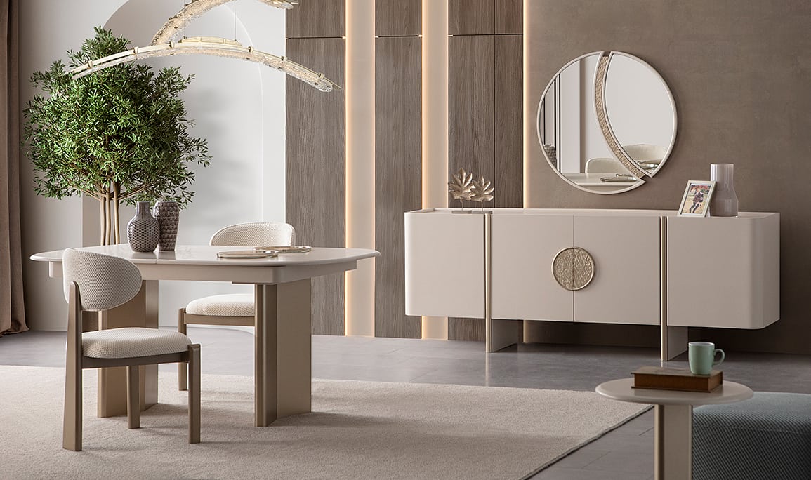 Medusa Home Mobilya - Lusso Yemek Odası