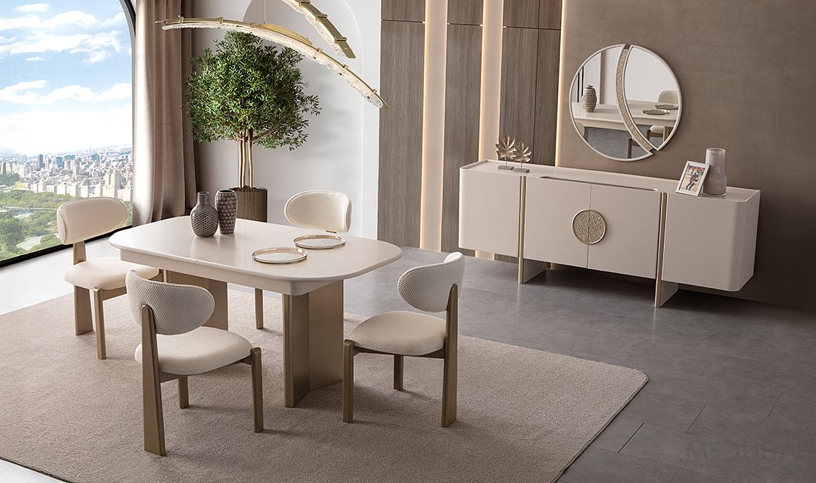 Medusa Home Mobilya - Lusso Yemek Odası