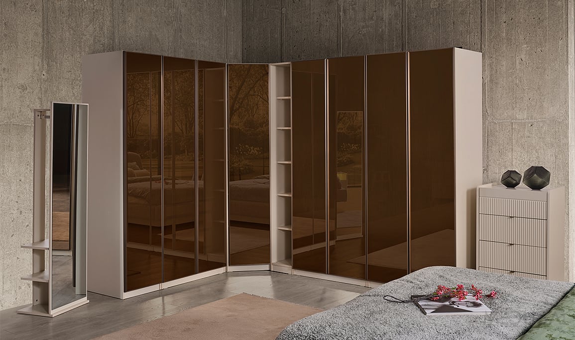 Medusa Home Mobilya - Luvia Köşe Gardırop