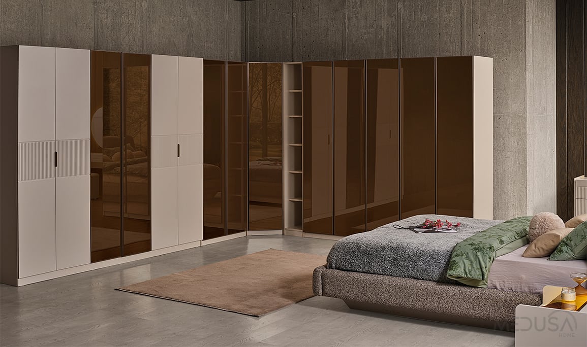 Medusa Home Mobilya - Luvia Köşe Gardırop