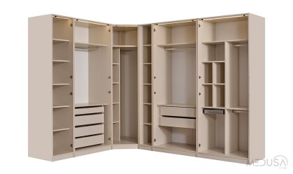 Medusa Home Mobilya - Luvia Köşe Gardırop
