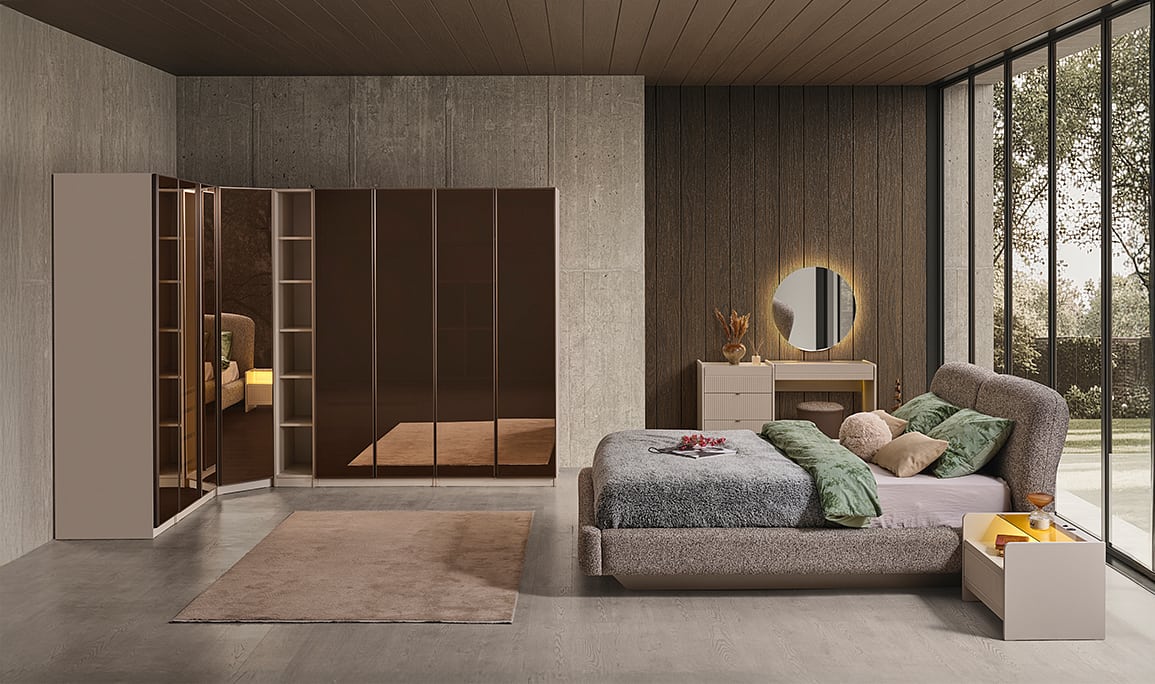 Medusa Home Mobilya - Luvia Köşe Yatak Odası