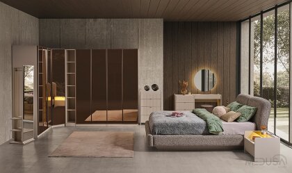 Medusa Home Mobilya - Luvia Köşe Yatak Odası