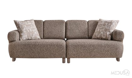 Medusa Home Mobilya - Luvia Üçlü Koltuk