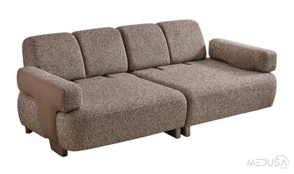Medusa Home Mobilya - Luvia Üçlü Koltuk