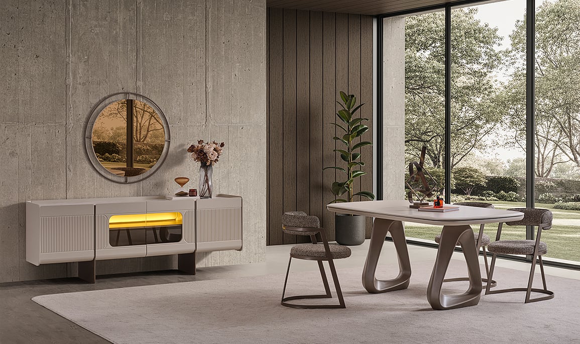 Medusa Home Mobilya - Luvia Yemek Odası