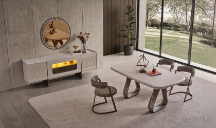 Medusa Home Mobilya - Luvia Yemek Odası