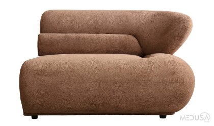 Medusa Home Mobilya - Luxair Kahve Üçlü Koltuk
