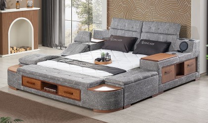Medusa Home - Luxe Life Gri Karyola Medusa Home - Luxe Life Gri Karyola