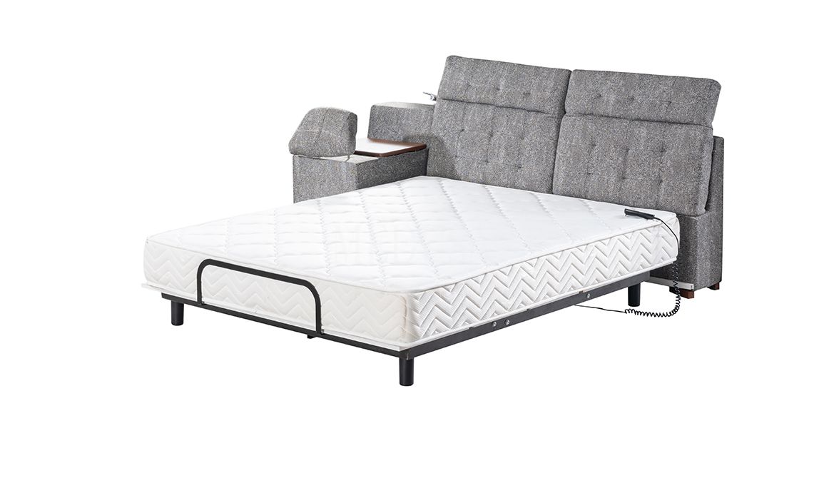 Medusa Home Mobilya - Luxe Life Gri Karyola