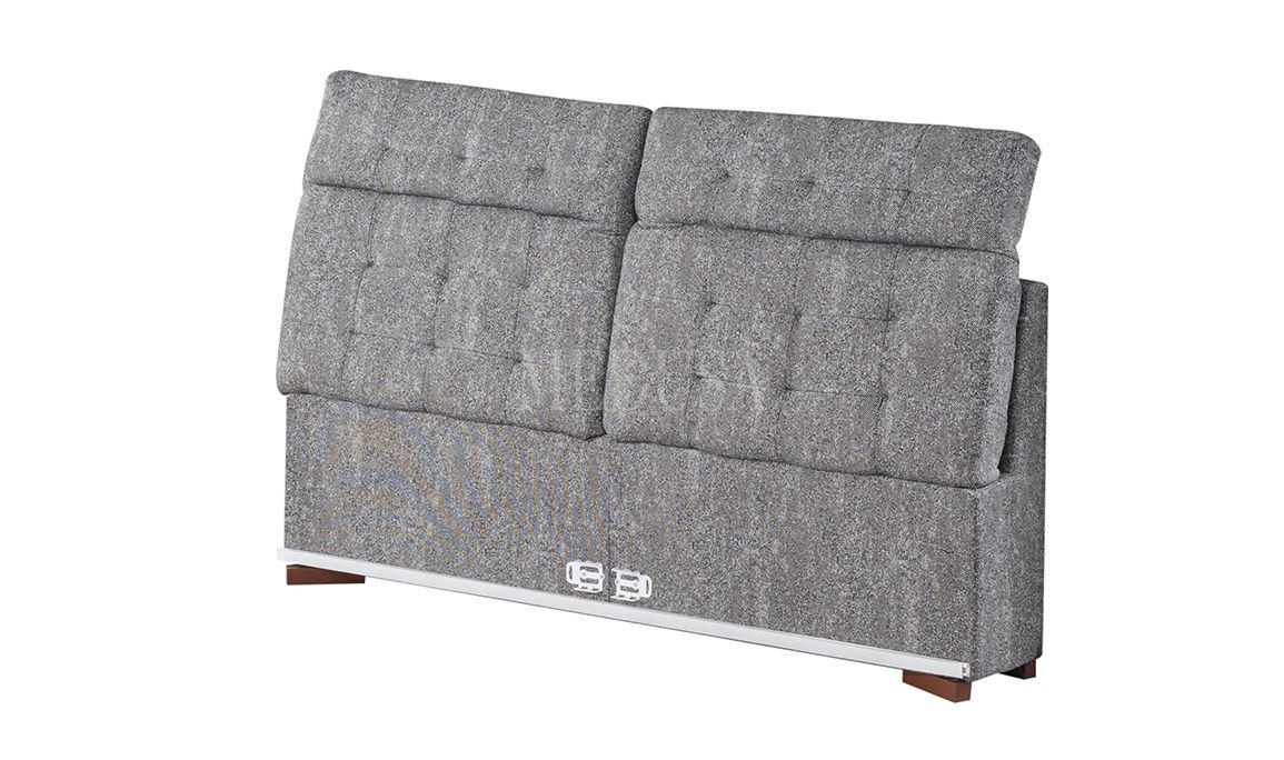 Medusa Home Mobilya - Luxe Life Gri Karyola