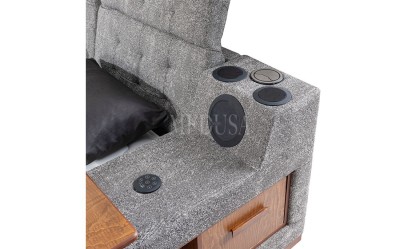 Medusa Home Mobilya - Luxe Life Gri Karyola