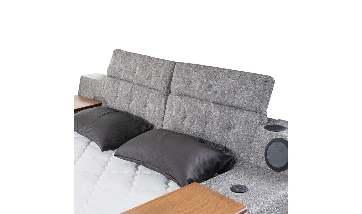 Medusa Home Mobilya - Luxe Life Gri Karyola