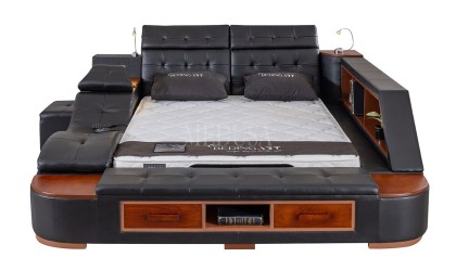 Medusa Home Mobilya - Luxe Life Siyah Karyola