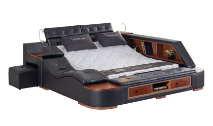 Medusa Home Mobilya - Luxe Life Siyah Karyola