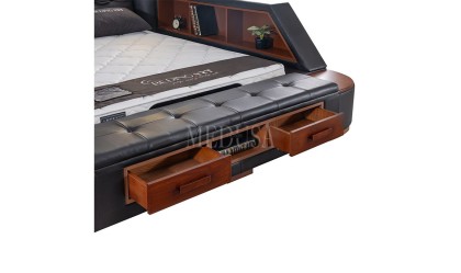 Medusa Home Mobilya - Luxe Life Siyah Karyola