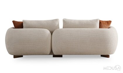 Medusa Home Mobilya - Luxora Üçlü Koltuk