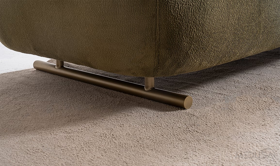 Medusa Home Mobilya - Lycon Yeşil Üçlü Koltuk