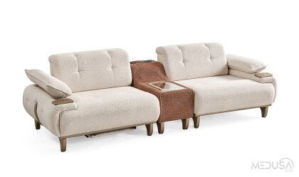 Medusa Home Mobilya - Lyken Ses Sistemli Üçlü Koltuk