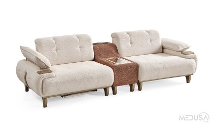 Medusa Home Mobilya - Lyken Ses Sistemli Üçlü Koltuk