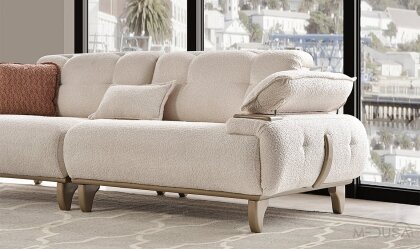 Medusa Home Mobilya - Lyken Üçlü Koltuk