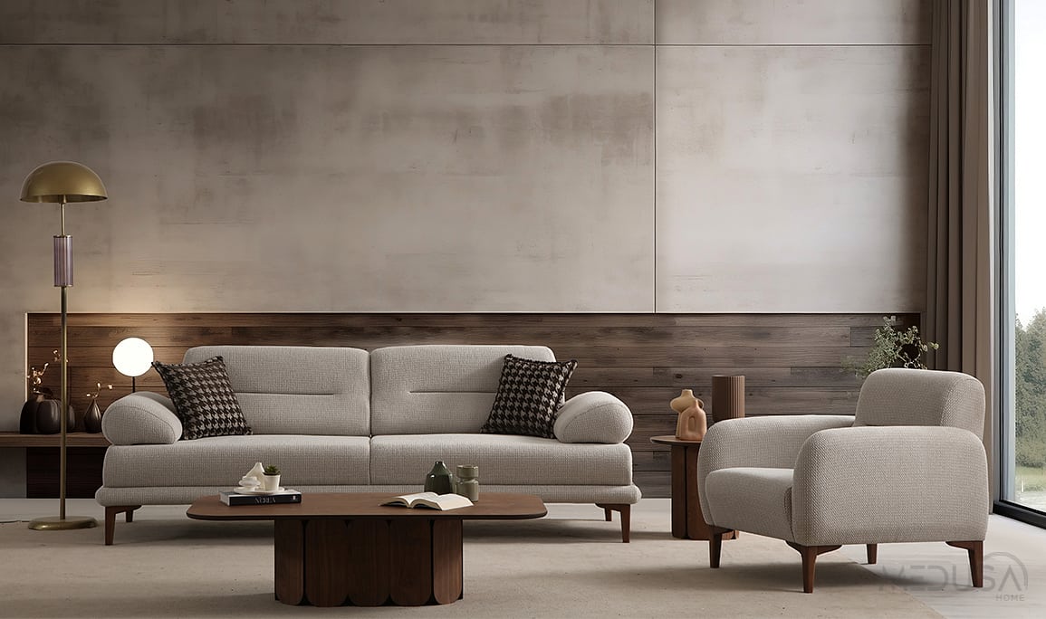 Medusa Home Mobilya - Lyon Üçlü Koltuk