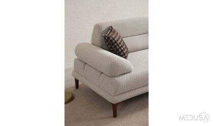 Medusa Home Mobilya - Lyon Üçlü Koltuk