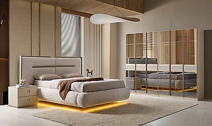 Medusa Home Mobilya - Madrid Seramik Yatak Odası