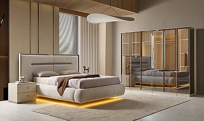 Medusa Home Mobilya - Madrid Seramik Yatak Odası