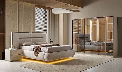 Medusa Home Mobilya - Madrid Seramik Yatak Odası