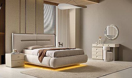 Medusa Home Mobilya - Madrid Seramik Yatak Odası